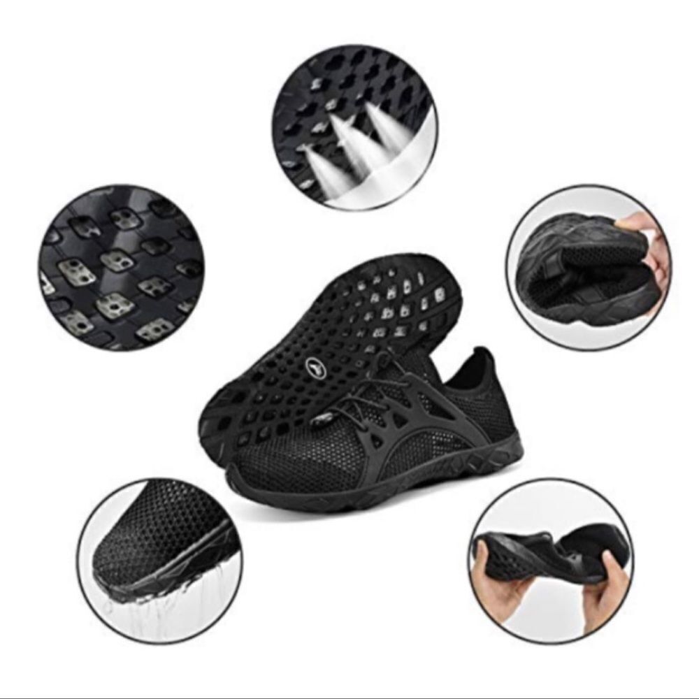 Water Shoes Sneakers sz 8.5 (Euro 39) Quick Dry Workout NEW # Bag DD - Picture 6 of 6